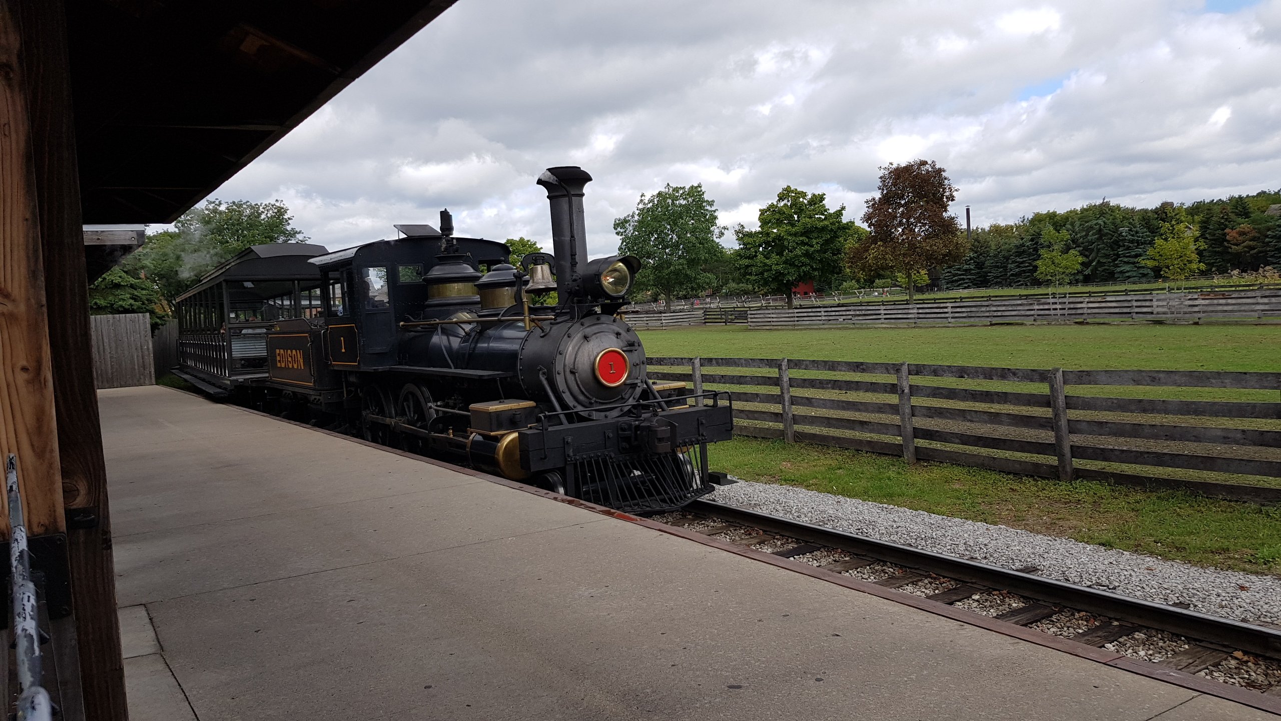 Bahnhof in Greenfield Village Detroit